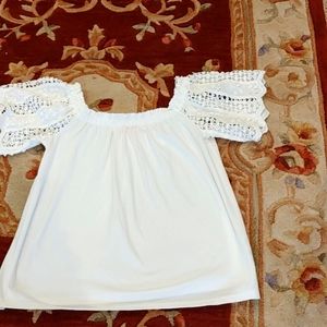 Lilly Pulitzer Fayette Eyelet Off the Shoulder Top